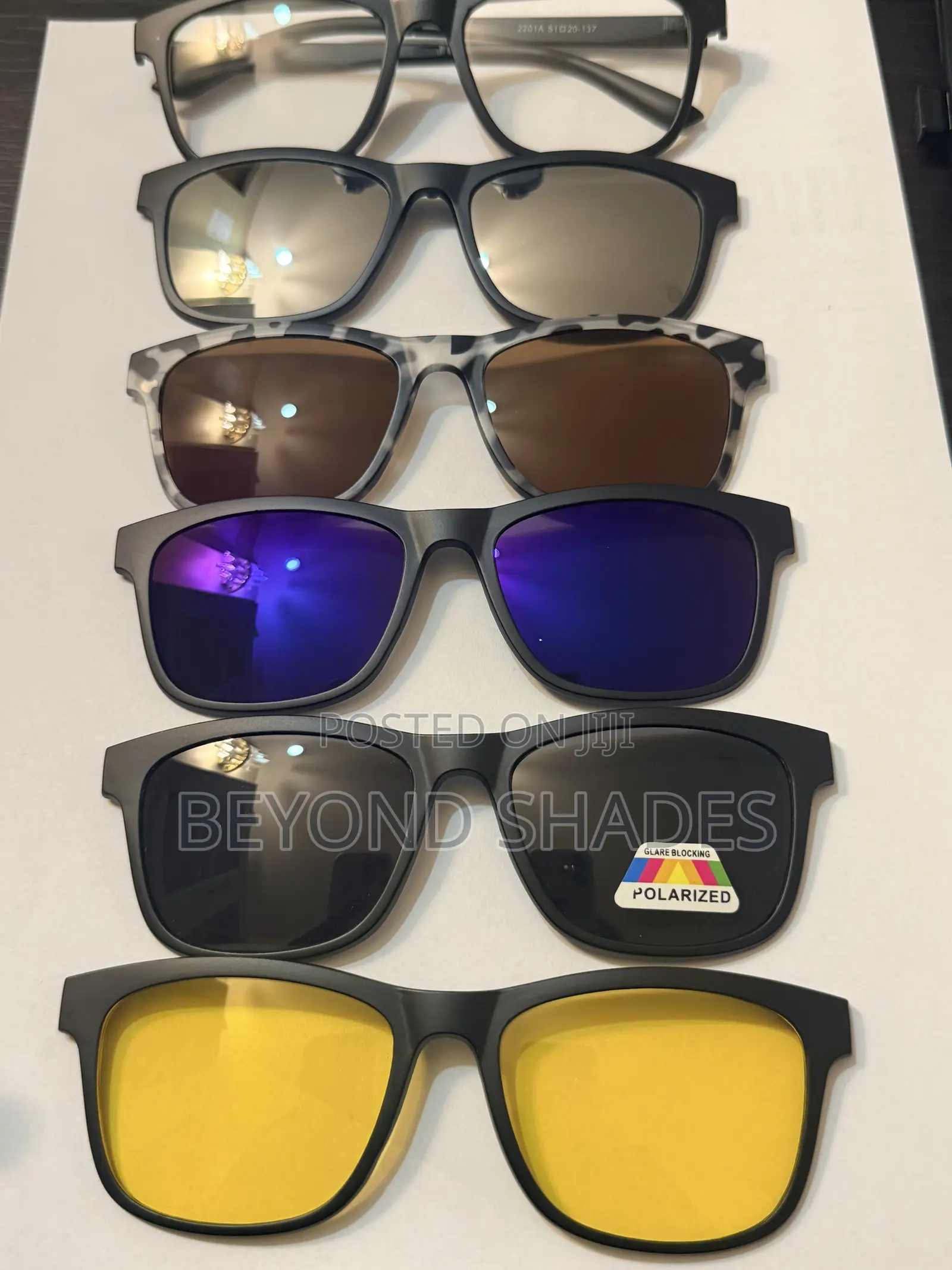 5 in 1 Polarized Sunglasses