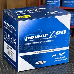 Power Zon NS60LMF 12V 60Ah Car Battery