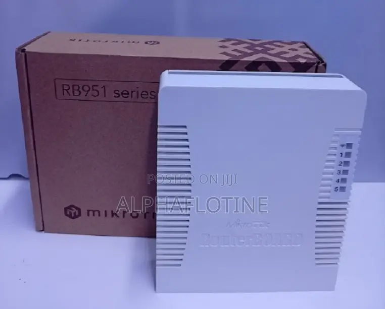 Mikrotik RB951Ui-2HnD 2.4GHz AP 5 - Ethernet Ports