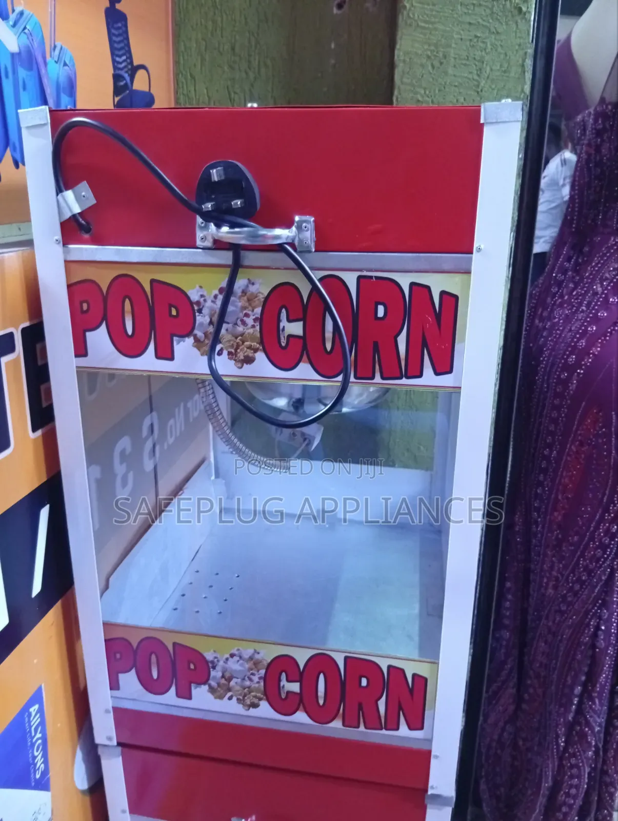 Commercial Popcorn Machine – Hot Fresh Popcorn Maker