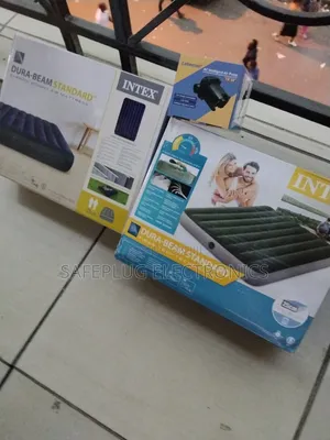 Intex 4x6 Air Mattress + Free Lebecom Electric Pump