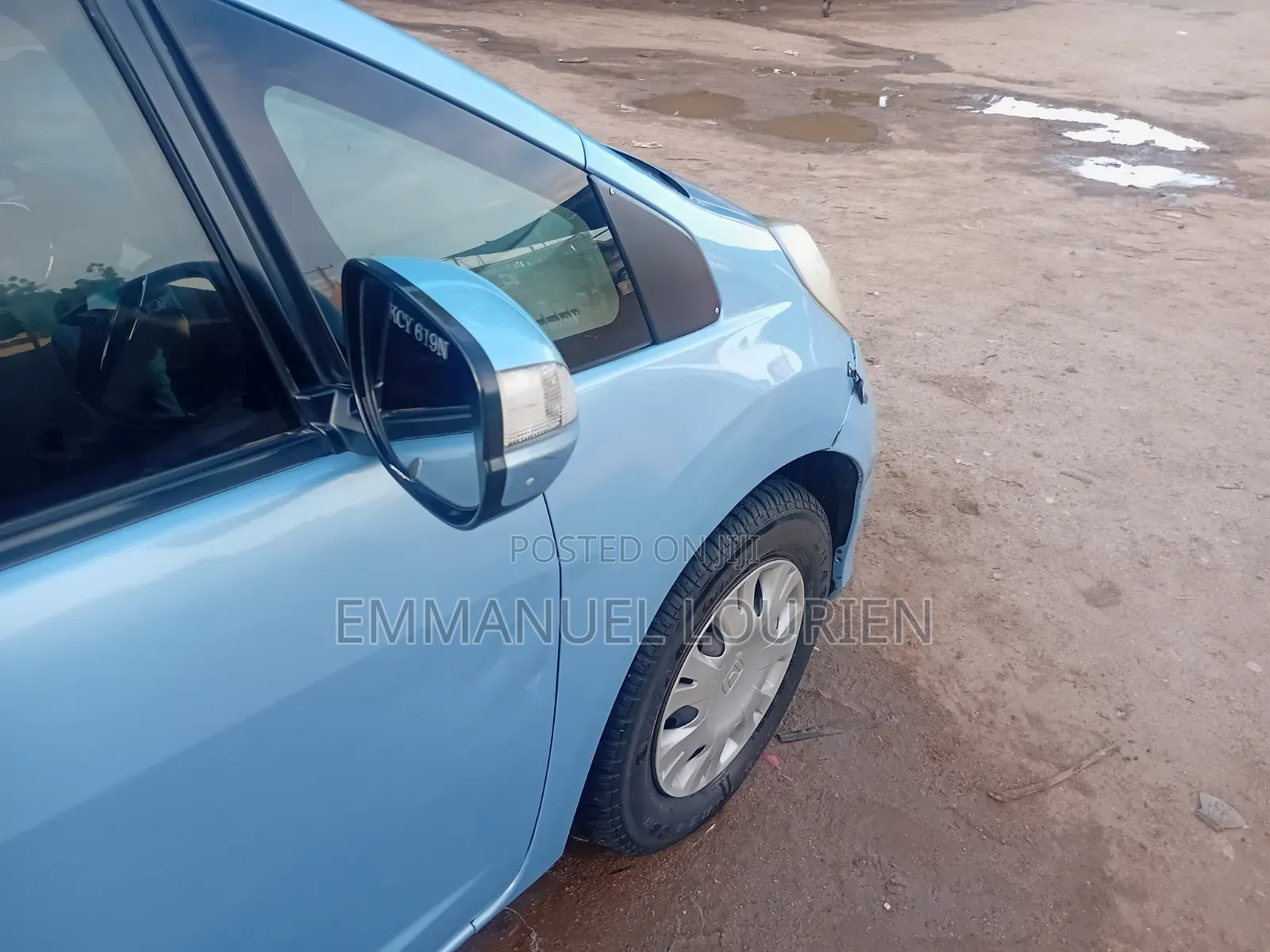 Honda Fit 5D 2013 Blue