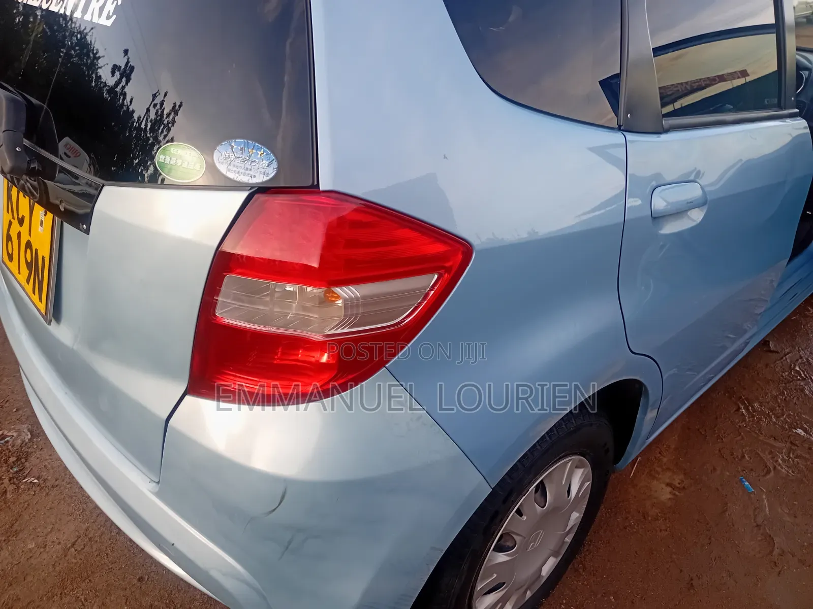 Honda Fit 5D 2013 Blue