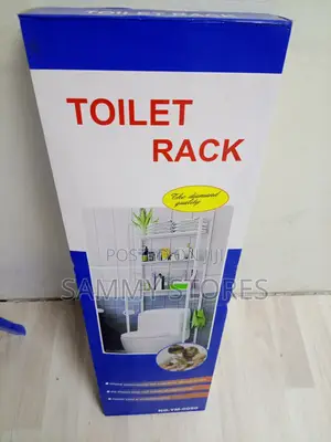 Over-the-Toilet Bathroom Storage Shelf