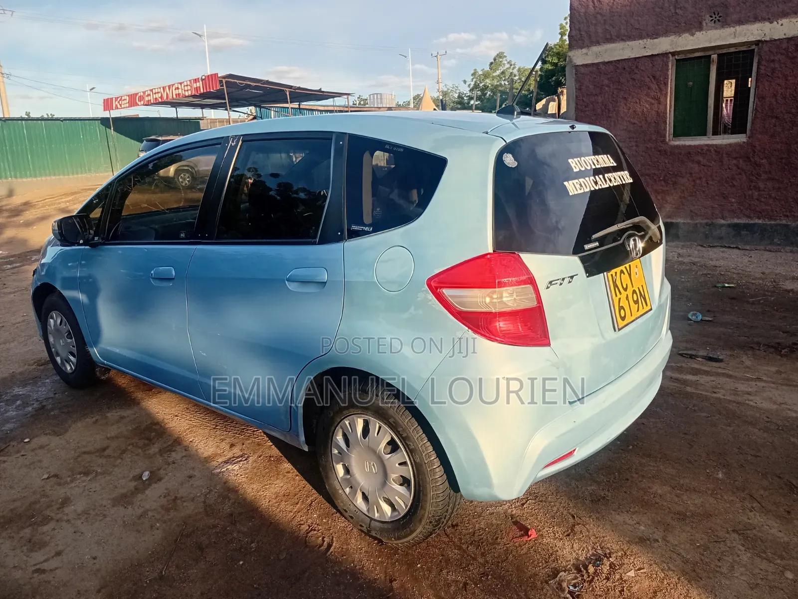 Honda Fit 5D 2013 Blue