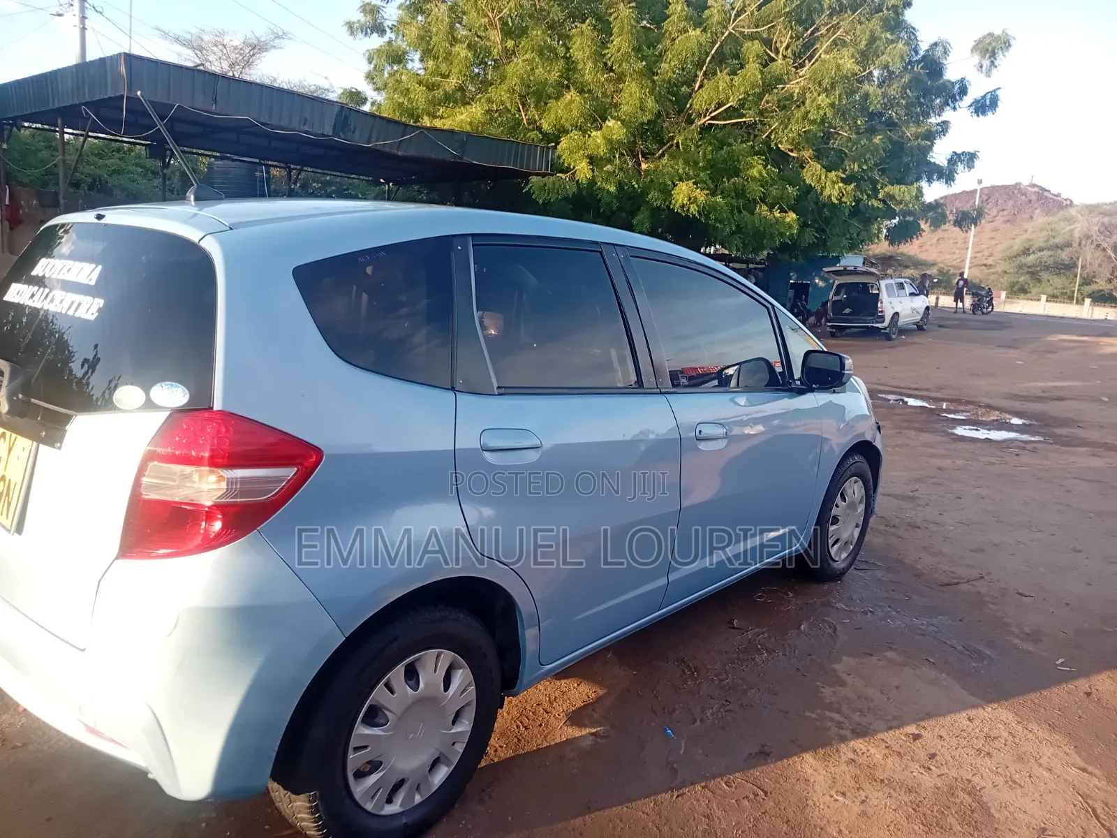Honda Fit 5D 2013 Blue