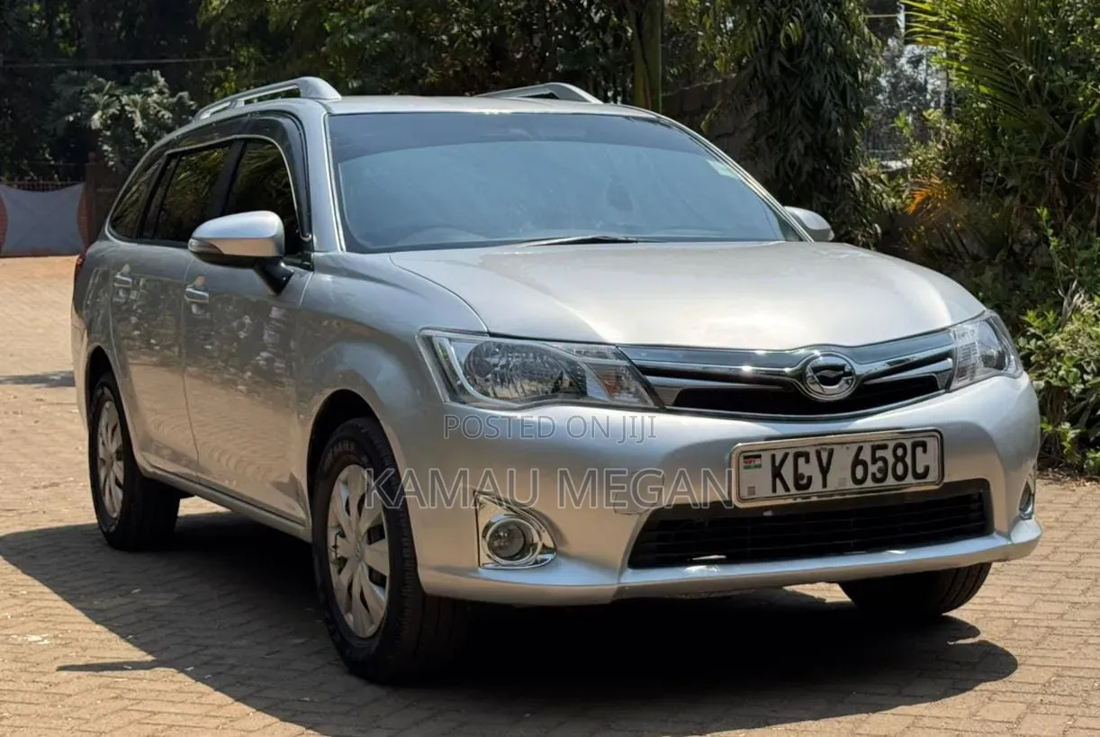 Toyota Corolla Fielder 2012 Gray