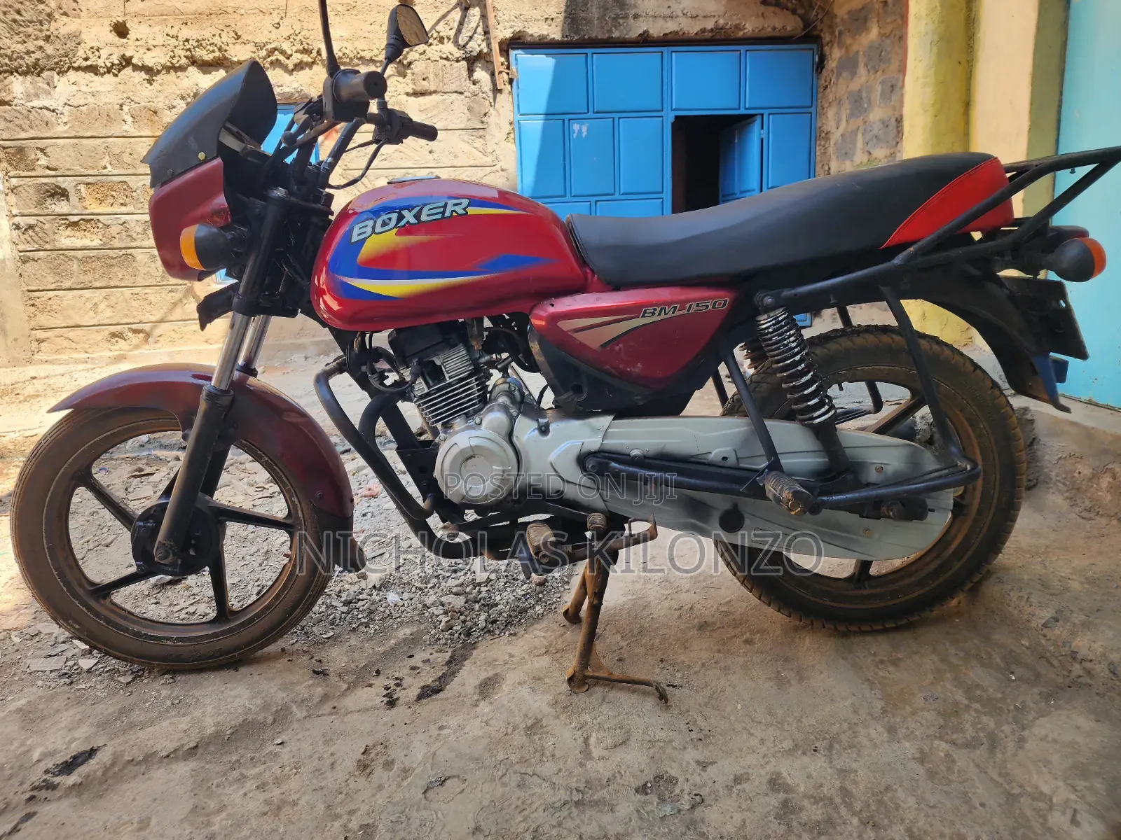 Bajaj Boxer 150 UG 2017 Red