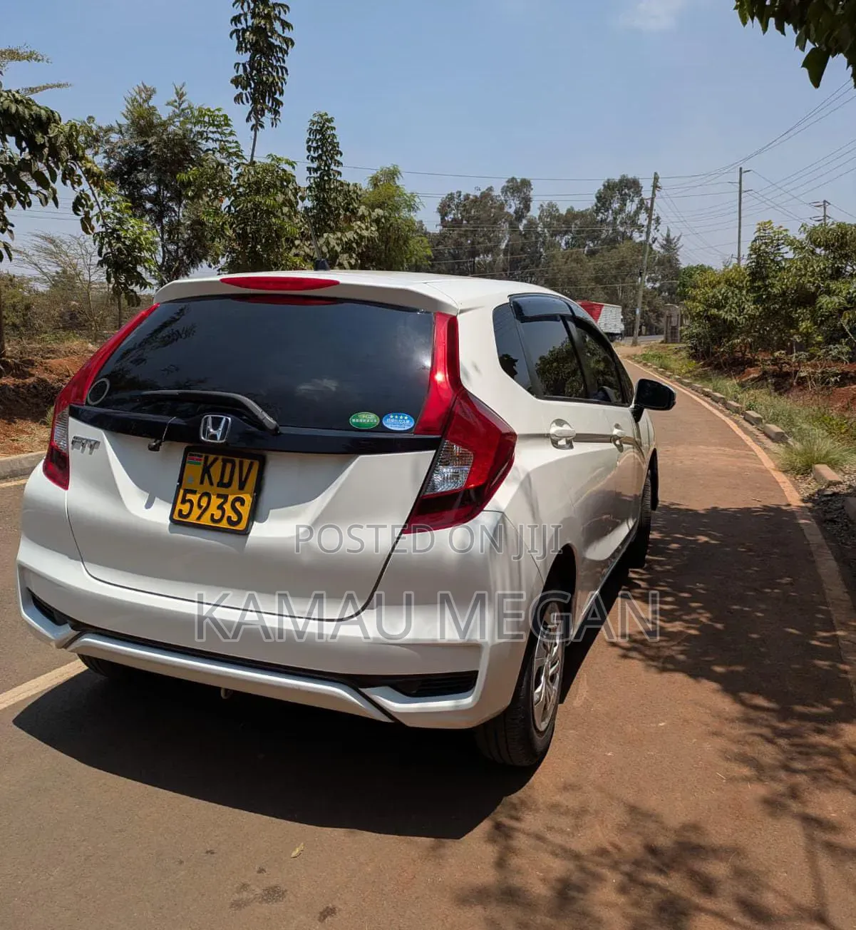 Honda Fit 2018 White