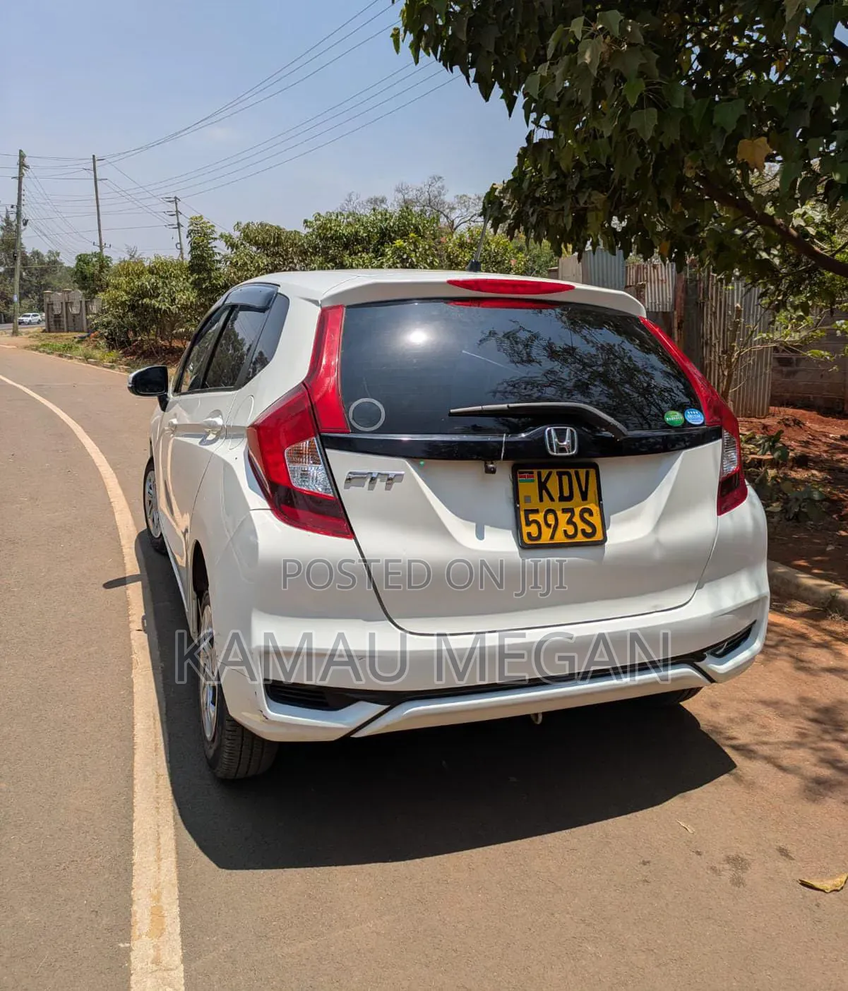 Honda Fit 2018 White