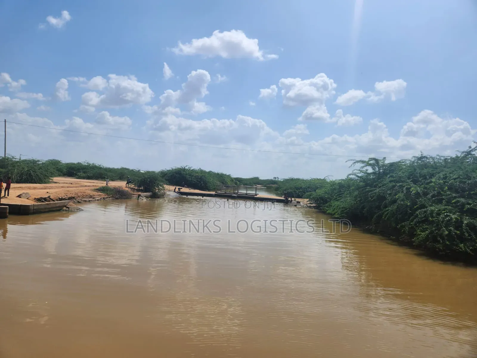 10,000 Acres at Tana River, Bura for Farming Touching River Tarmack