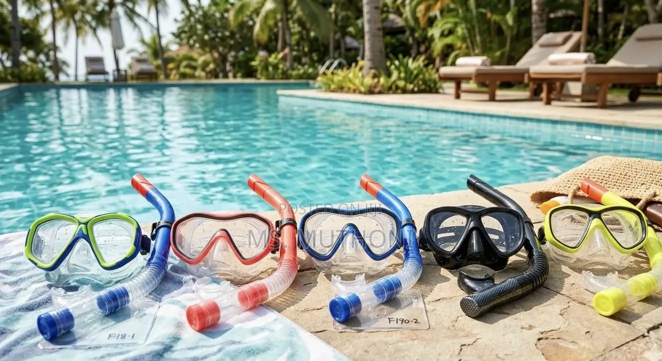 Diving Mask and Snorkel Combo
