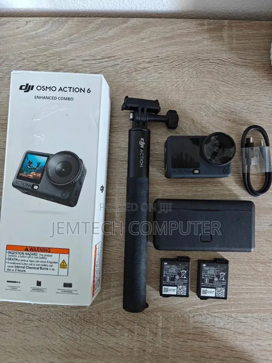 DJI Osmo Action 6 Enhanced Combo