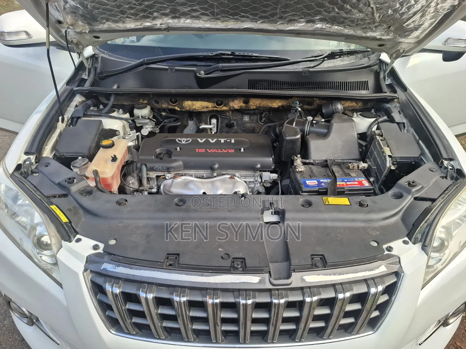 Toyota Vanguard 2013 Pearl