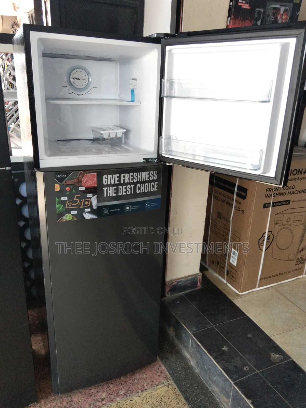 Haier 284 Litres Double Door Refrigerator No Frost