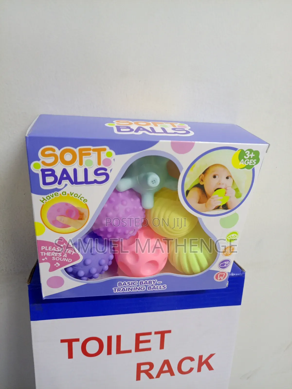 Soft Baby Training Balls Set – Colorful Sensory Balls