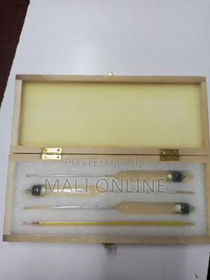3-Piece Glass Hydrometer for Measuring Alcohol