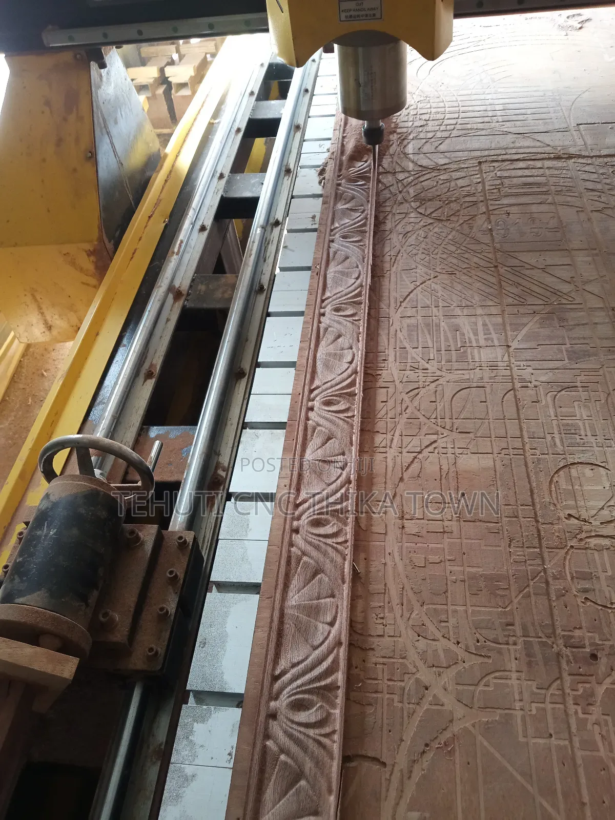 Solid Wooden Mahogany Doors Sculpting