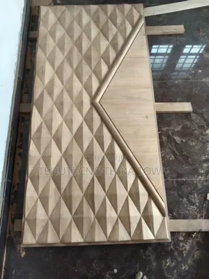 Solid Wooden Mahogany Doors Sculpting