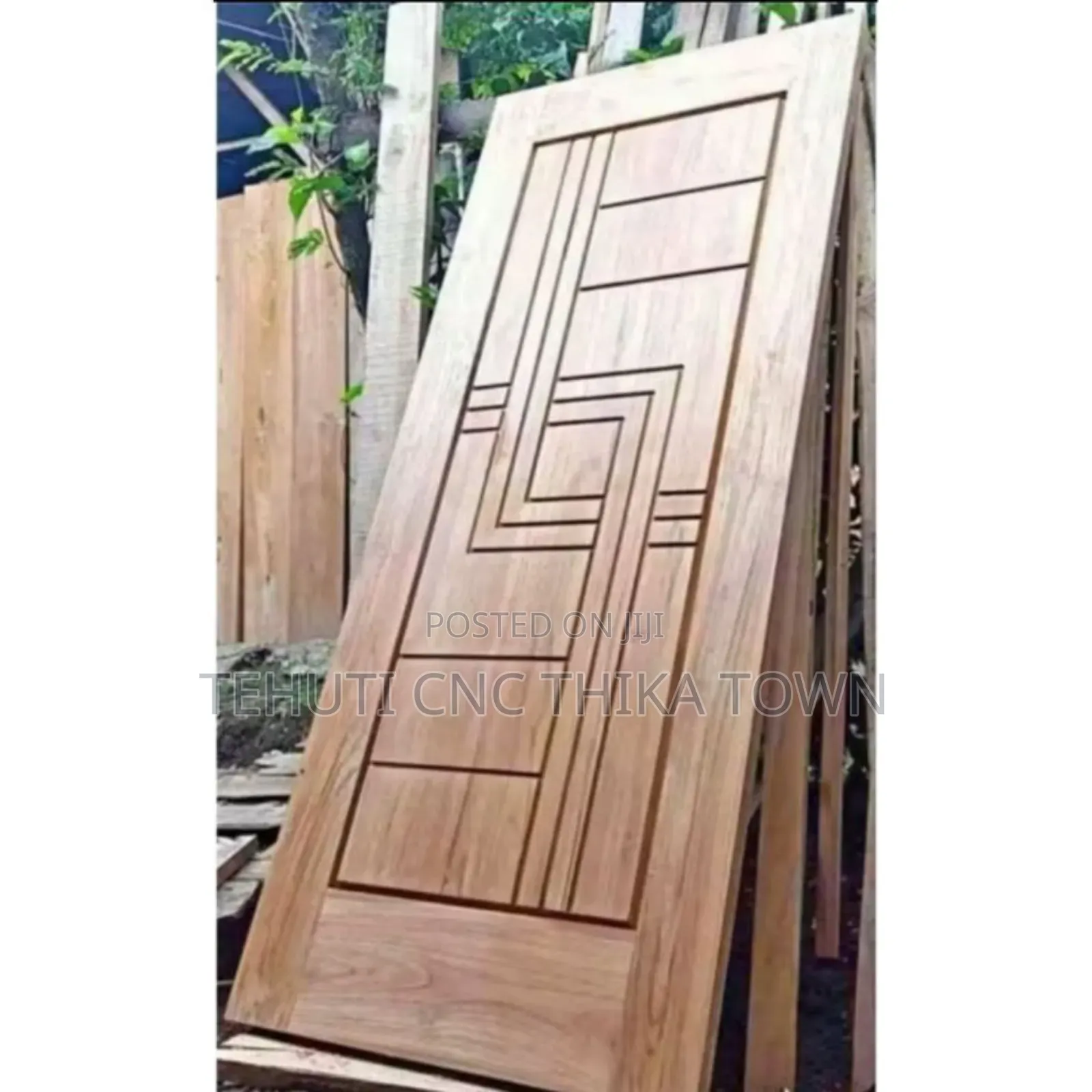 Solid Wooden Mahogany Doors Sculpting