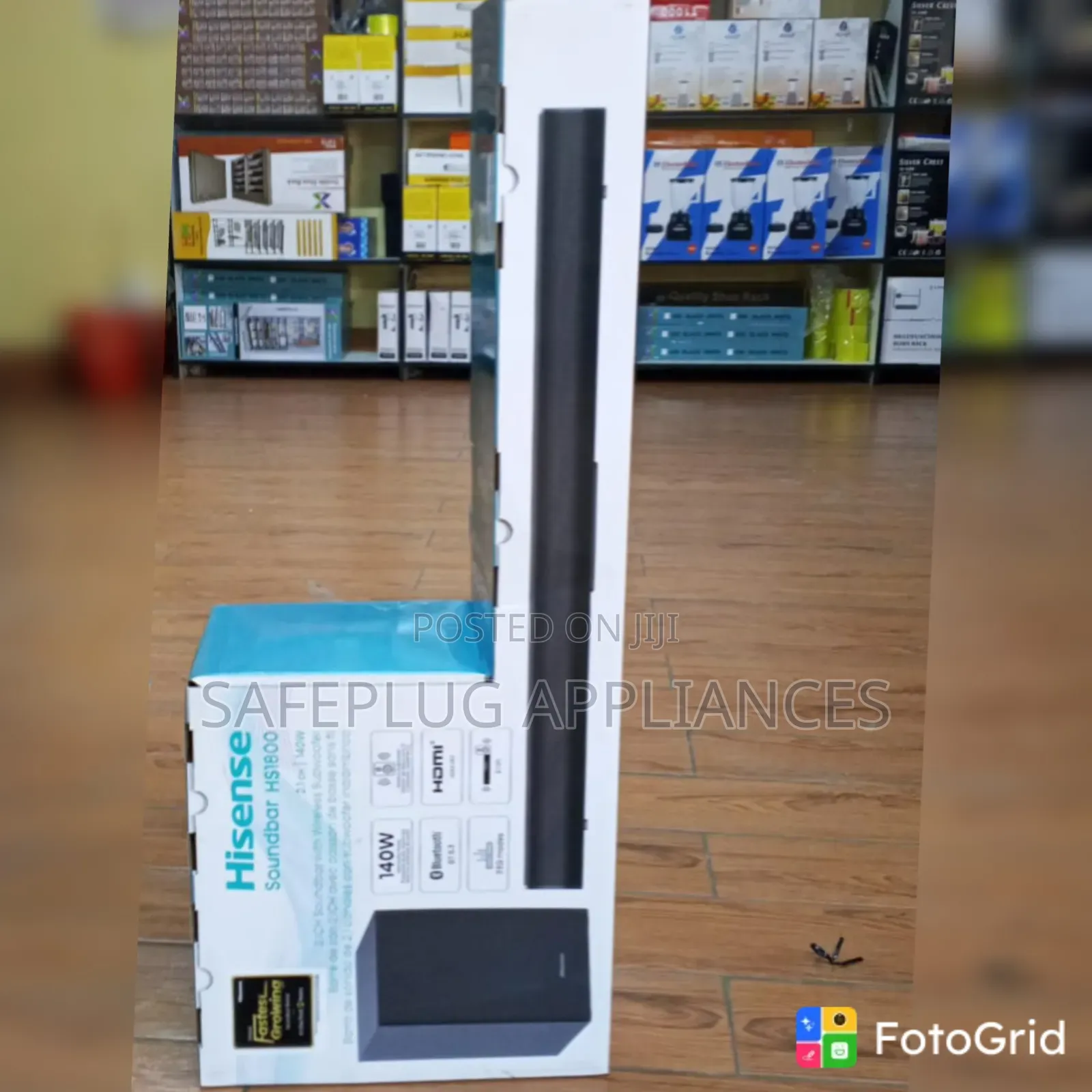 Hisense HS1800 140W Bluetooth Soundbar Wireless Subwoofer