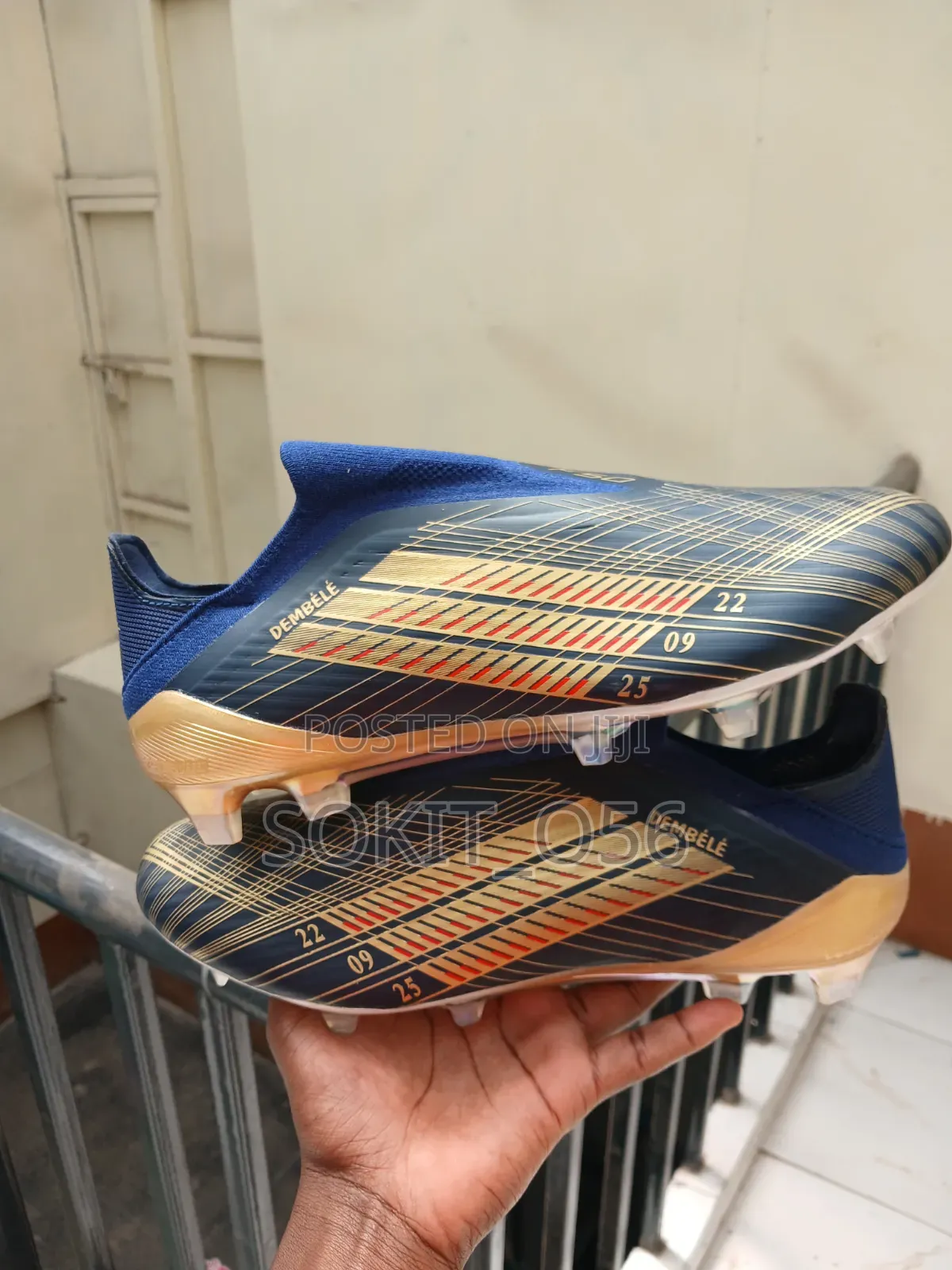 Adidas F50 Elite Laceless FG 'Dembélé' Ballon d'Or Football Boots