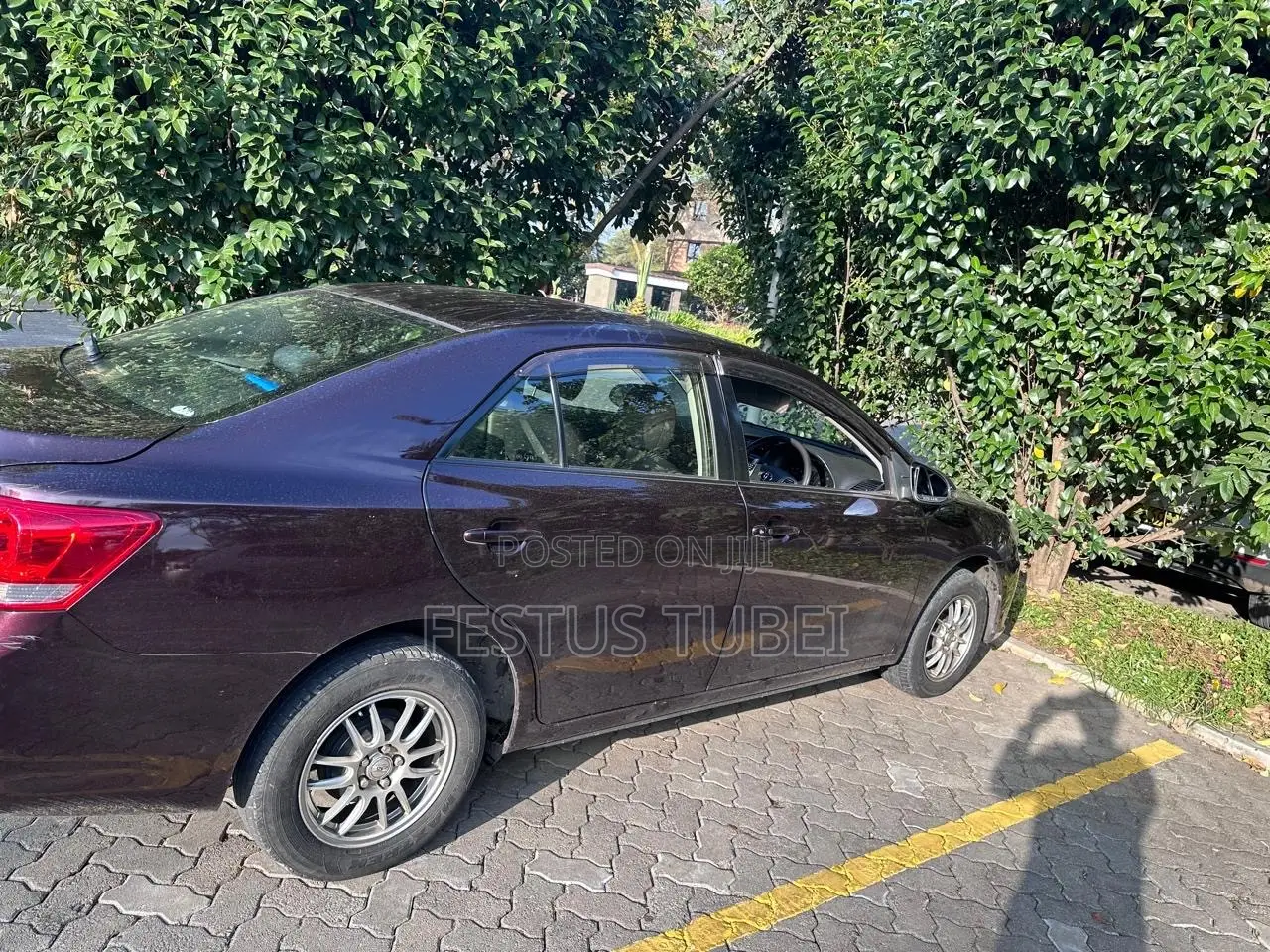 Toyota Allion 2015 Maroon