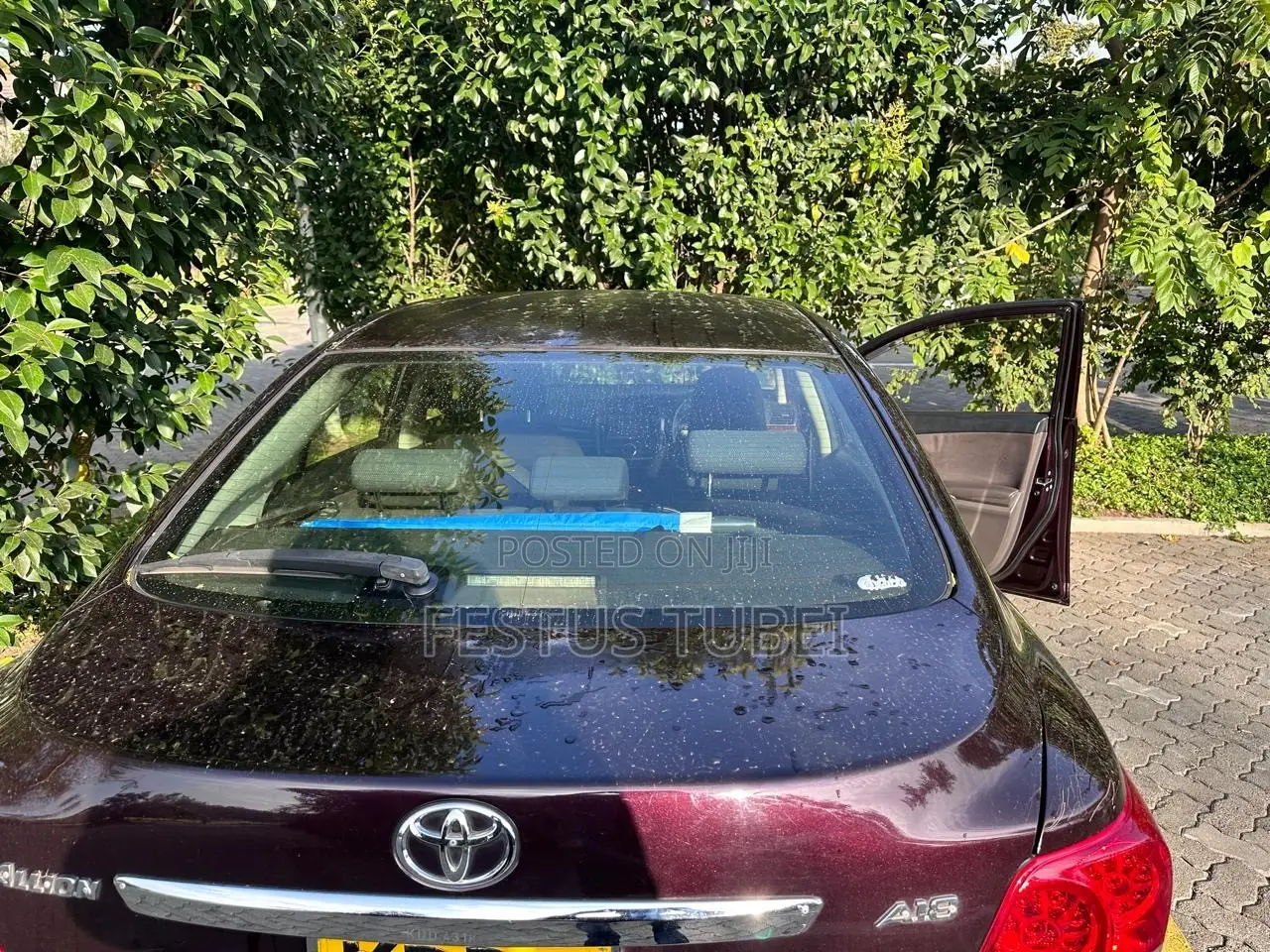 Toyota Allion 2015 Maroon