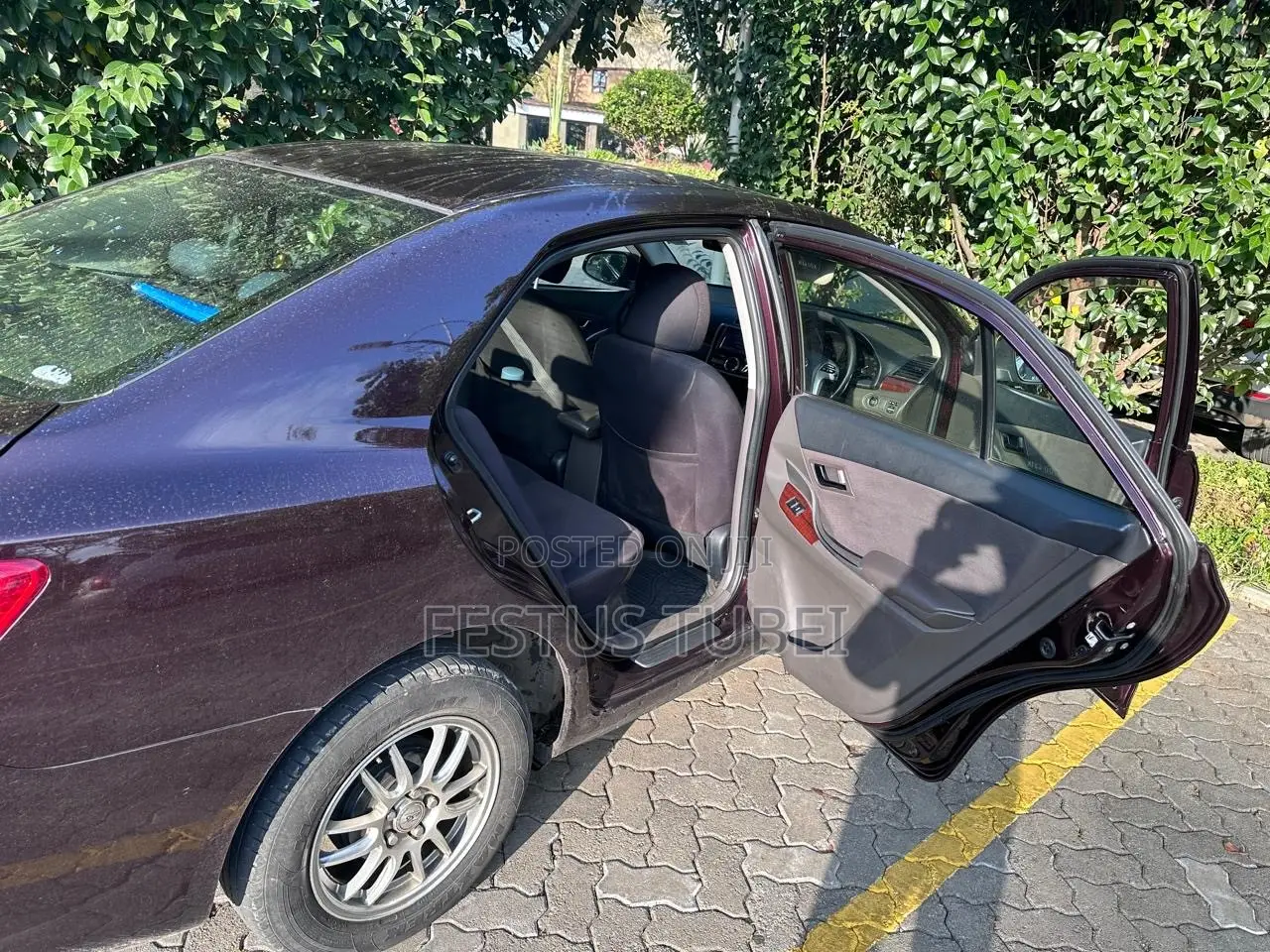 Toyota Allion 2015 Maroon