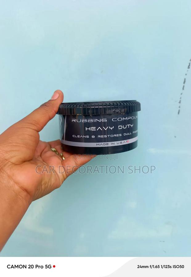 Paragon Rubbing Compound Removes Scratches, Oxidation, Stubborn Stains
