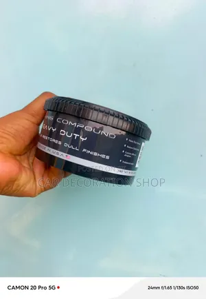 Rubbing Compound Cleans Deeply Into Clear Coat,smooths Out Derp Paint