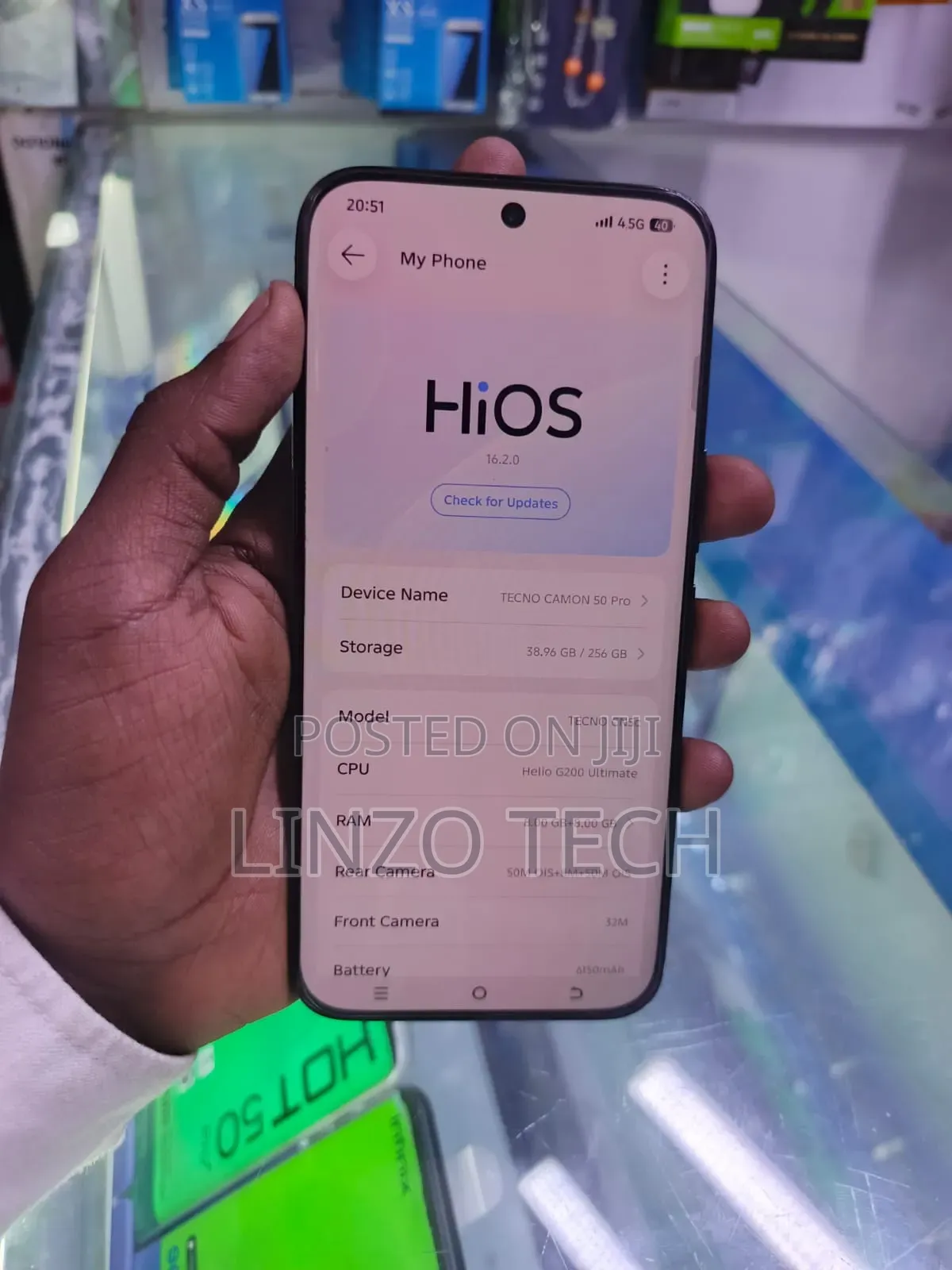 Tecno Camon 50 Pro 256 GB Gray