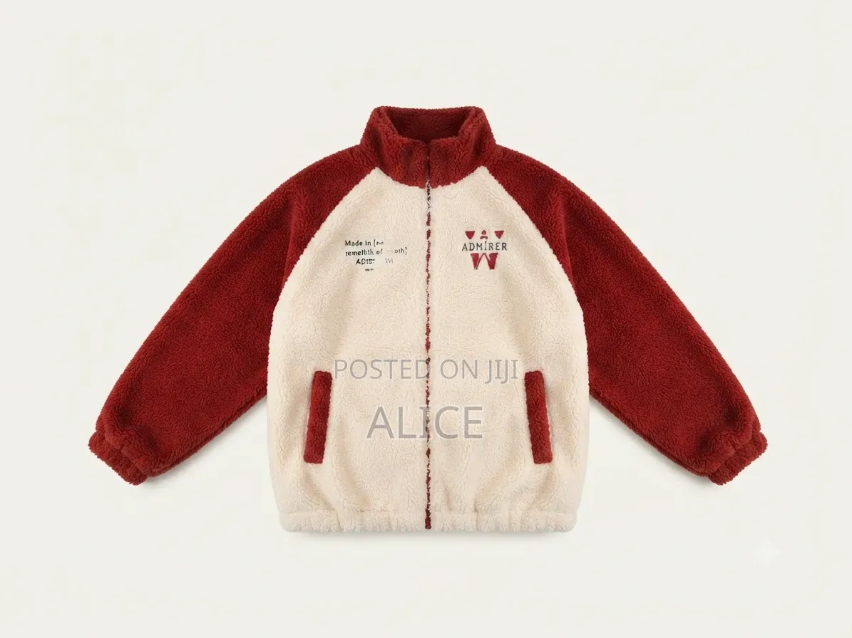 Red and White Fleece