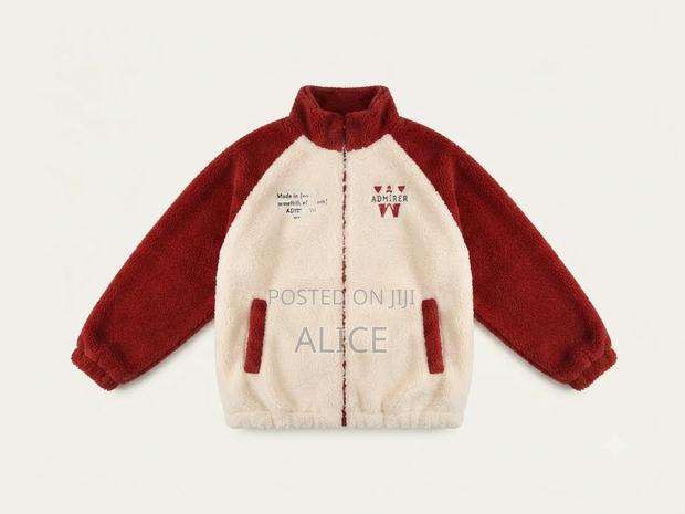 Red and White Fleece