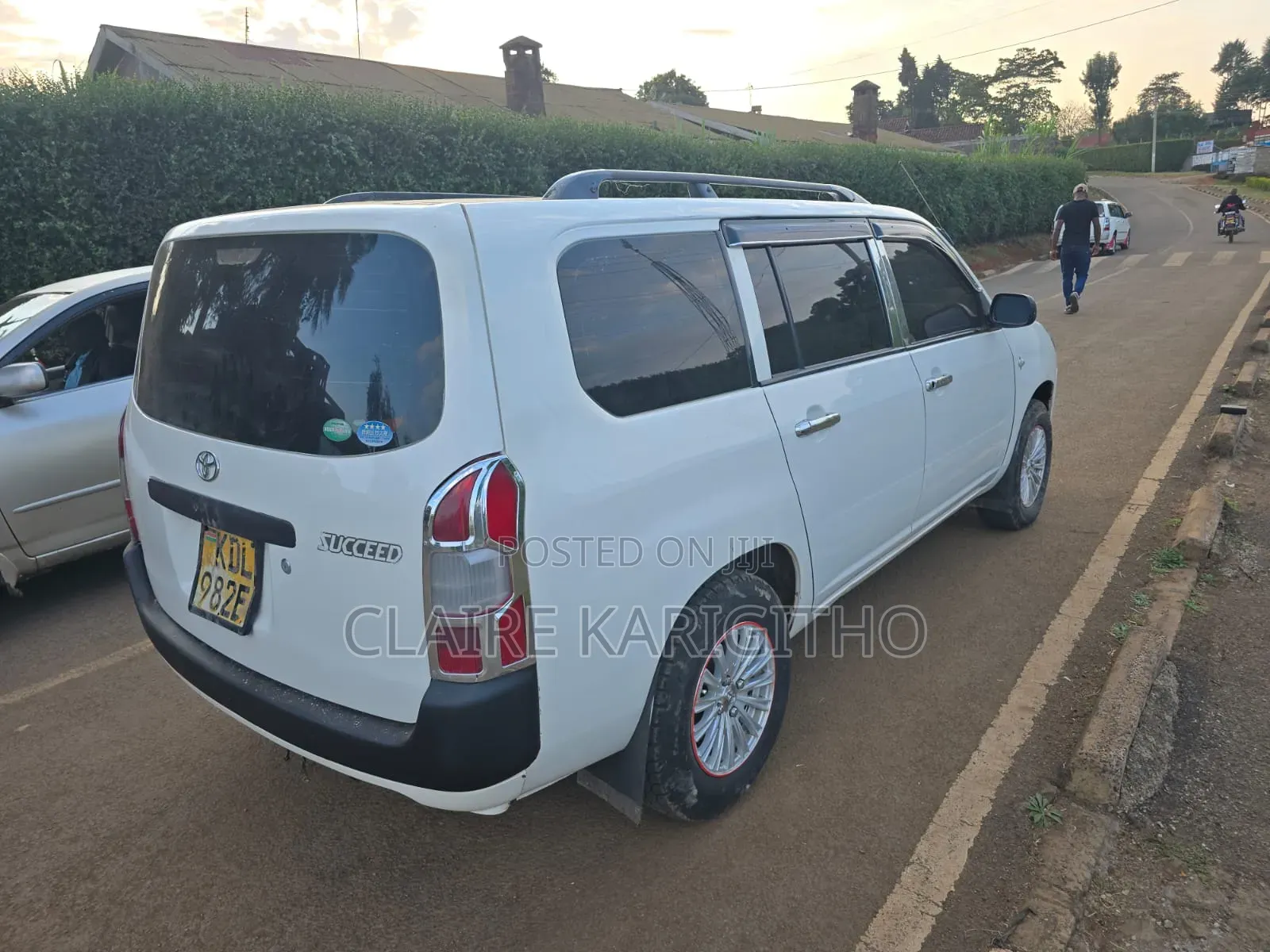 Toyota Succeed 2015 White