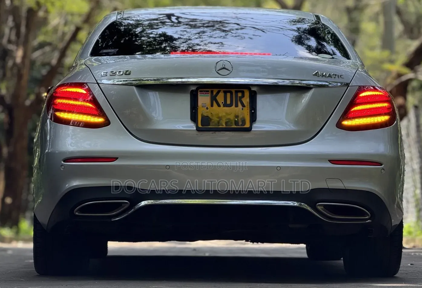 Mercedes-Benz E200 2017 Silver