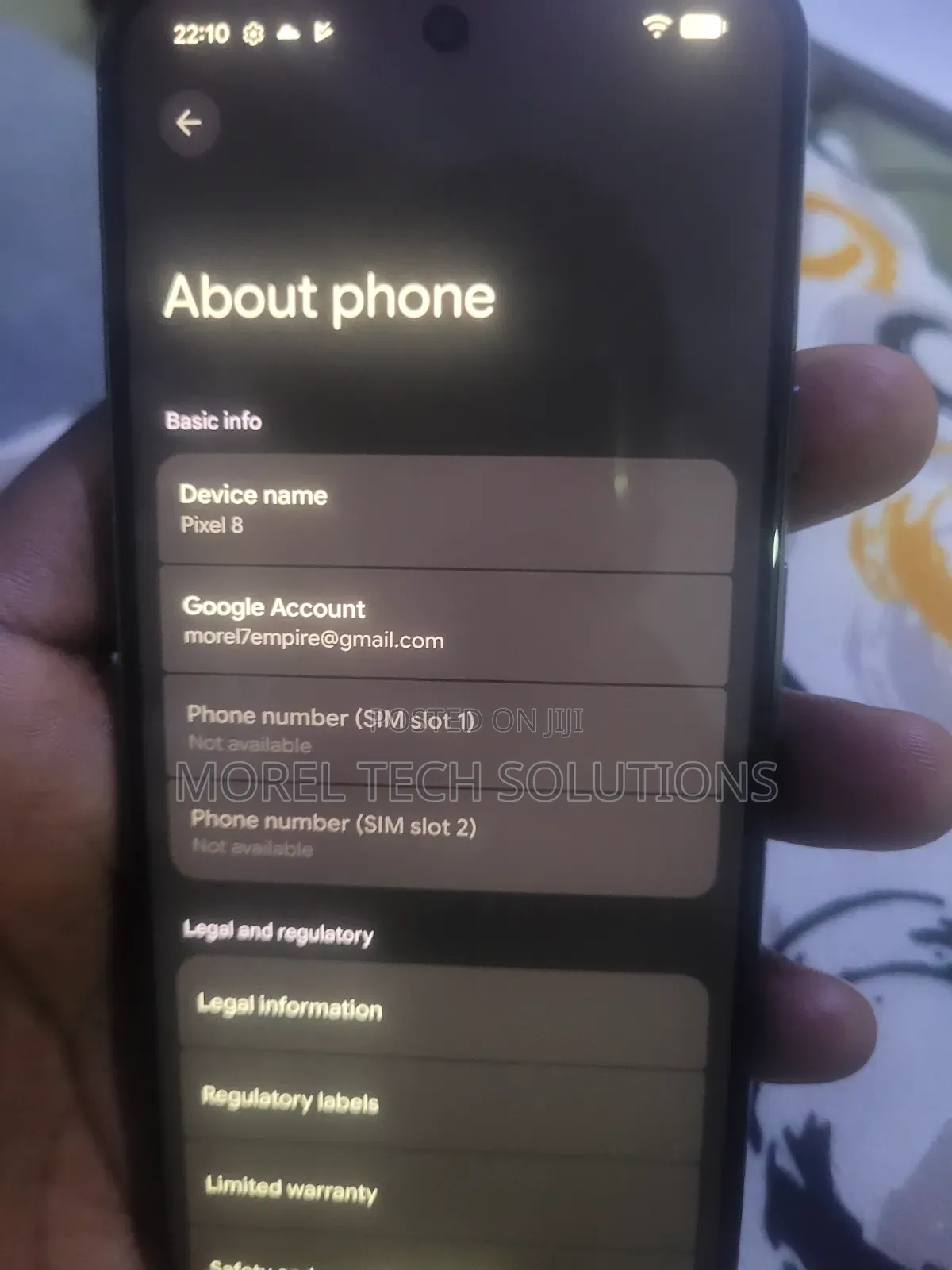 Google Pixel 8 128 GB Black