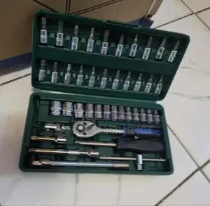 Professional 46-Piece Socket Wrench Screwdriver Tool Set