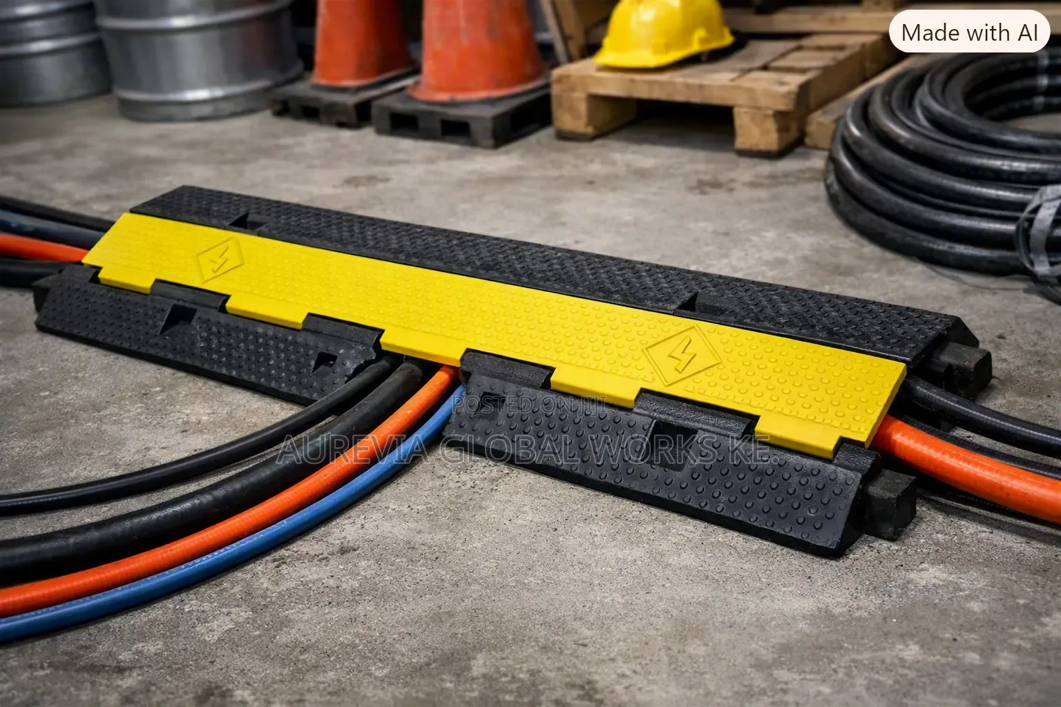 Heavy 3 Way Cable Protector