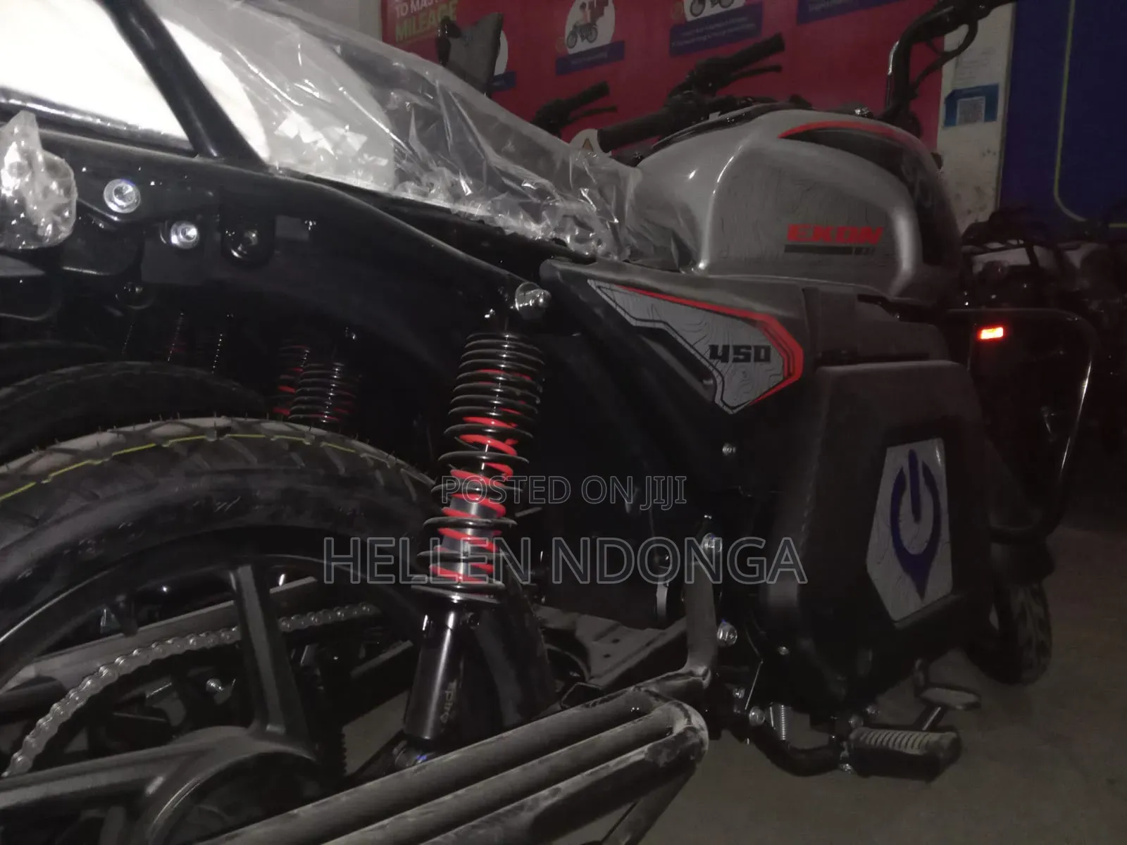New Motorcycle 2026 Gray
