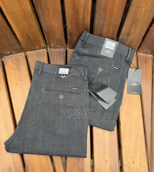 Official Checked Pants for Men
