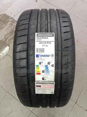 265 /35 R18 Bridgestone Tyres 97y Xl Potenza Sport