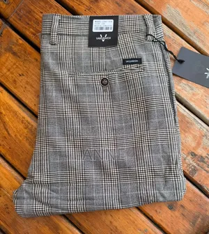 Official Checked Pants for Men