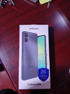 New Samsung Galaxy A06 64 GB Black