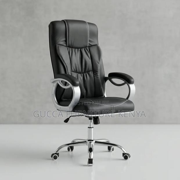 Leather Adjustable Computer Chair