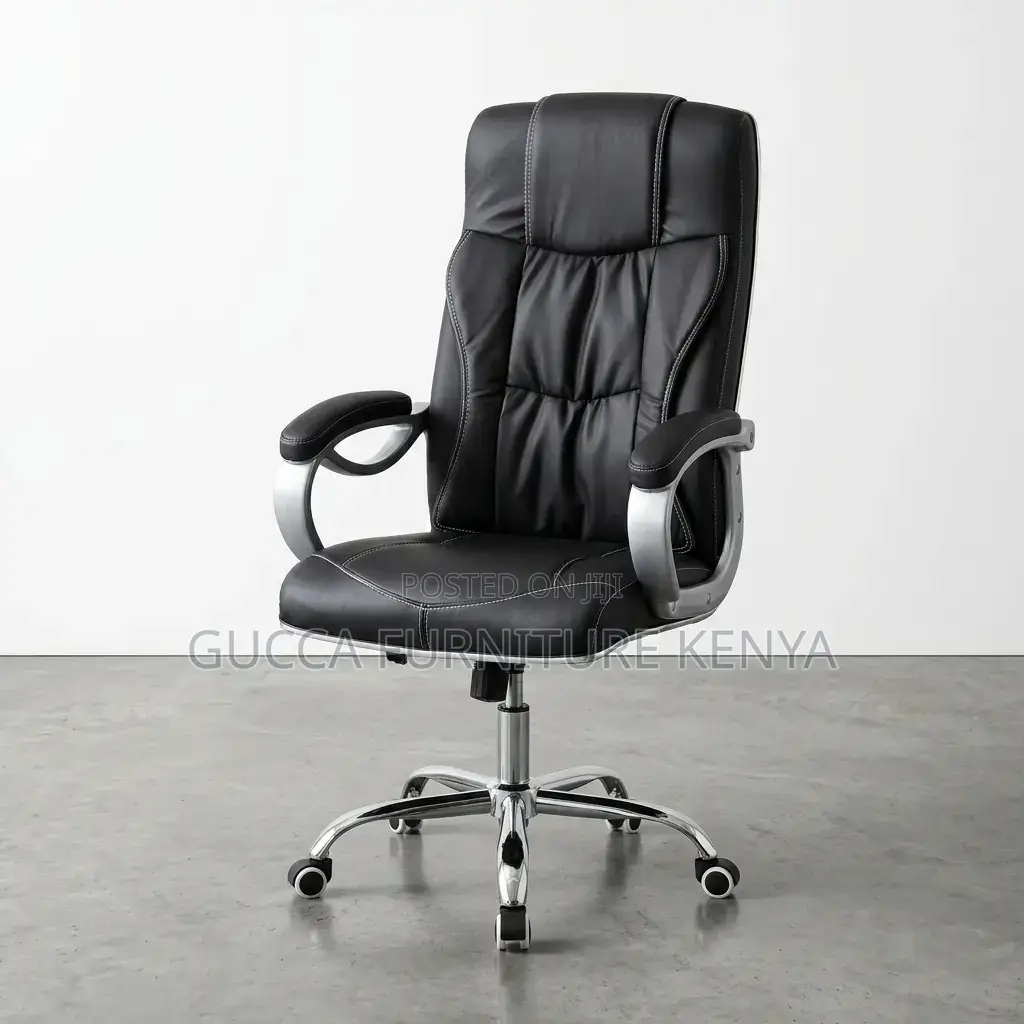 Leather Adjustable Computer Chair