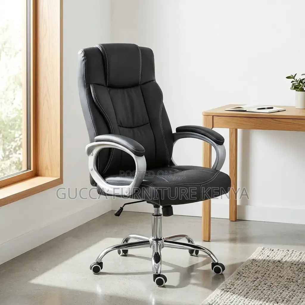 Leather Adjustable Computer Chair