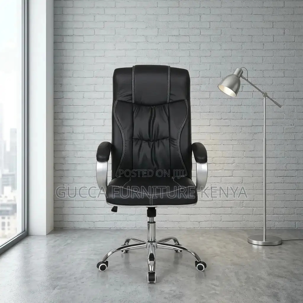 Leather Adjustable Computer Chair