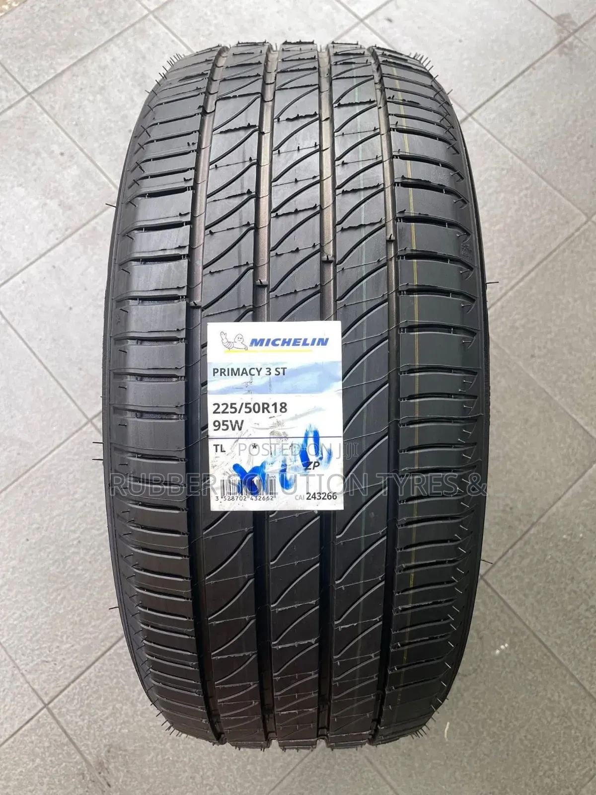 225 /50 R18 Michelin Tyres 95w Xl Primacy 3 St