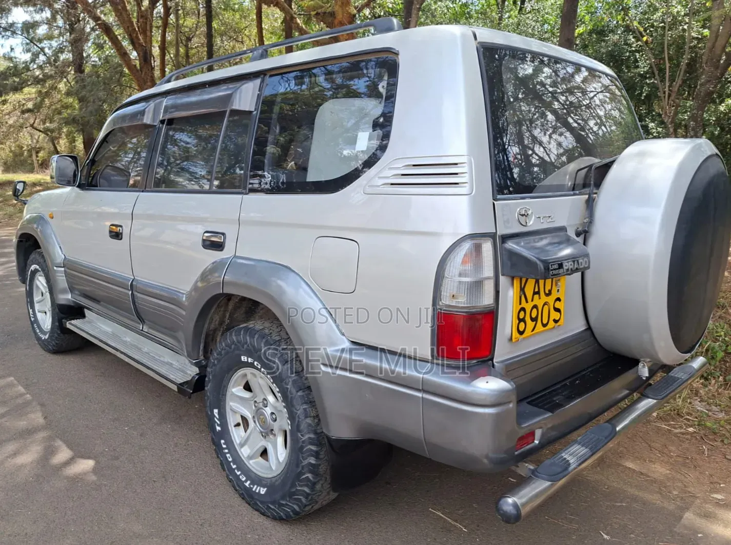 Toyota Land Cruiser Prado 3.0 D-4D 2002 Silver